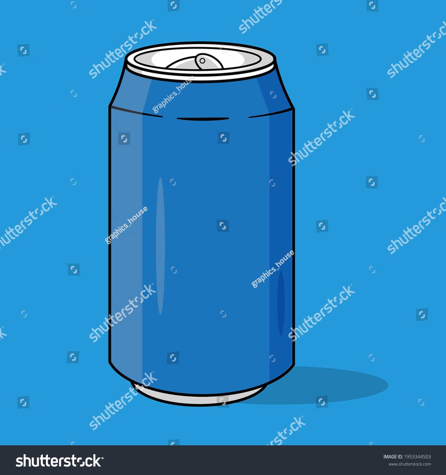 A Soda Can Vector design - Royalty Free Stock Vector 1953344503 ...