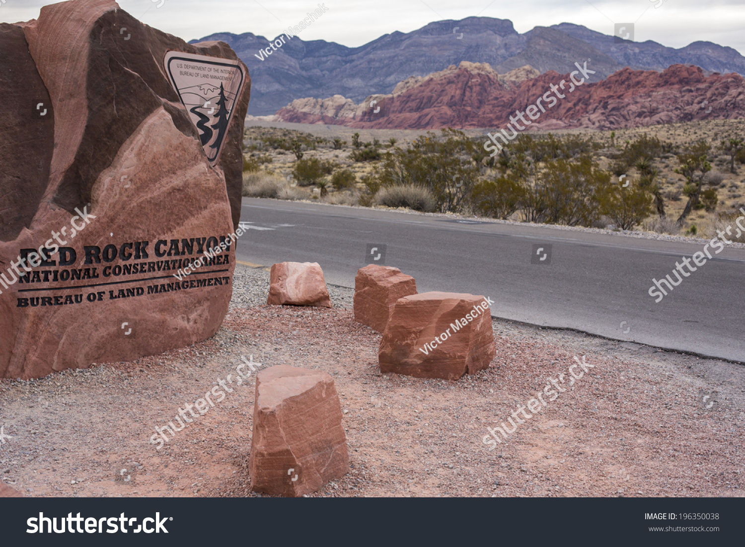 Red Rock Canyon near Las Vegas, Nevada. #196350038