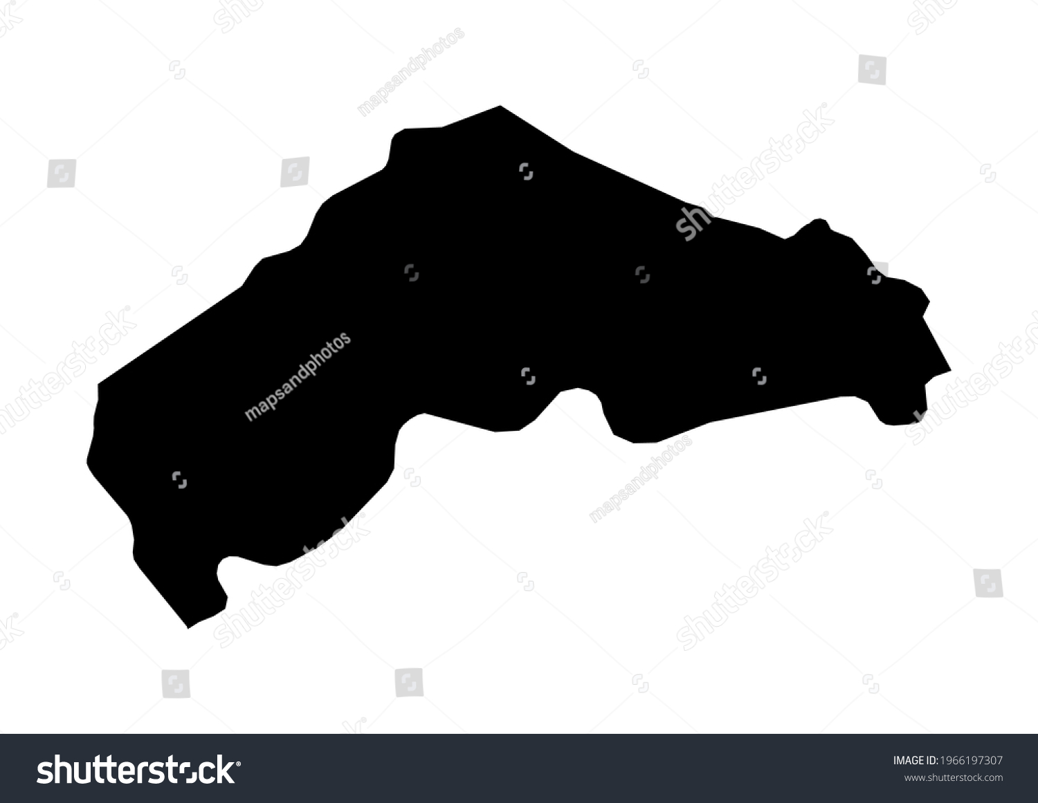 Fully editable, detailed vector map of Ancona - Royalty Free Stock ...