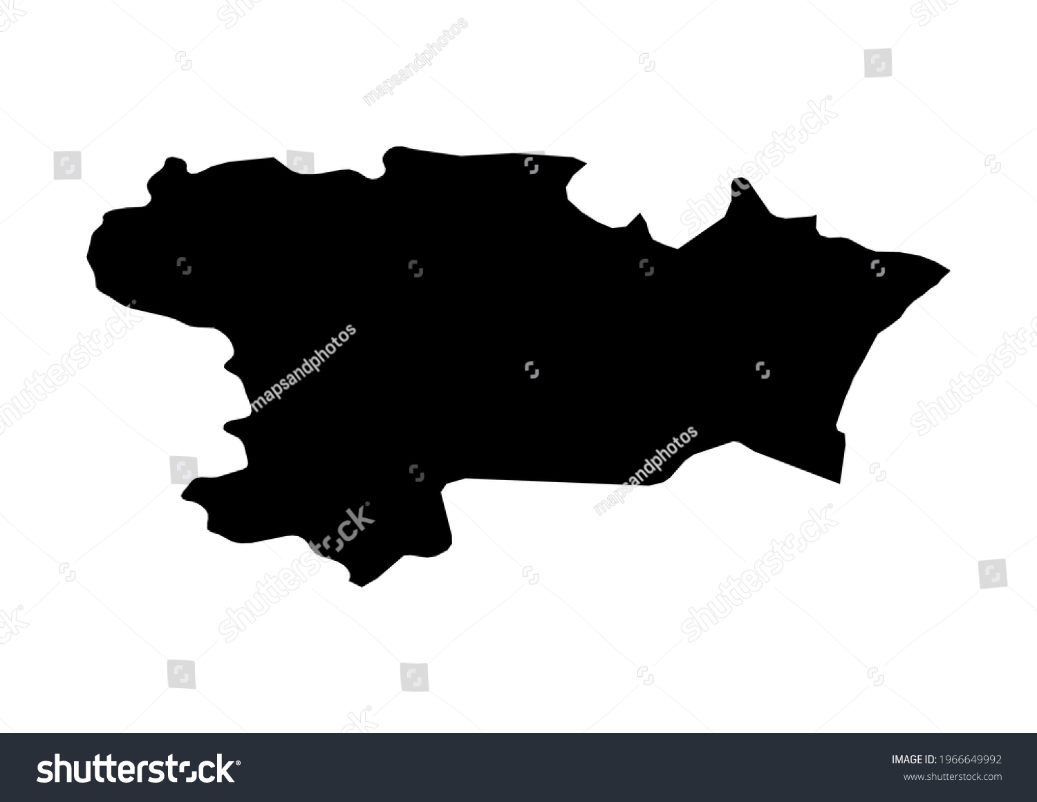 Fully editable, detailed vector map of Aude - Royalty Free Stock Vector ...