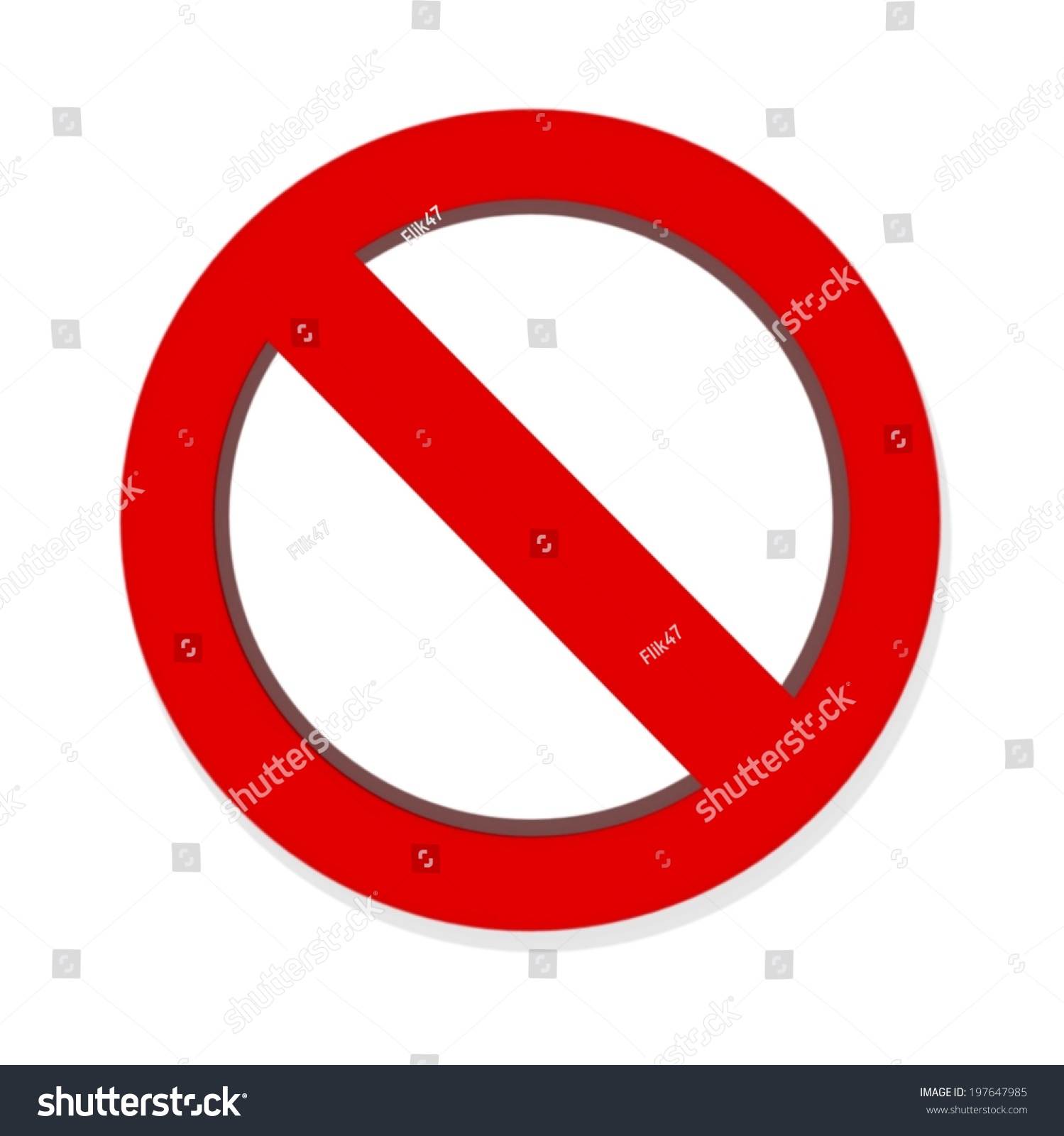 Do Not red warning sign isolated on white background #197647985