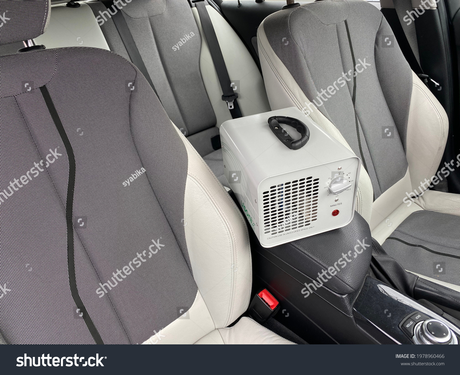 Ozone generator inside the car #1978960466