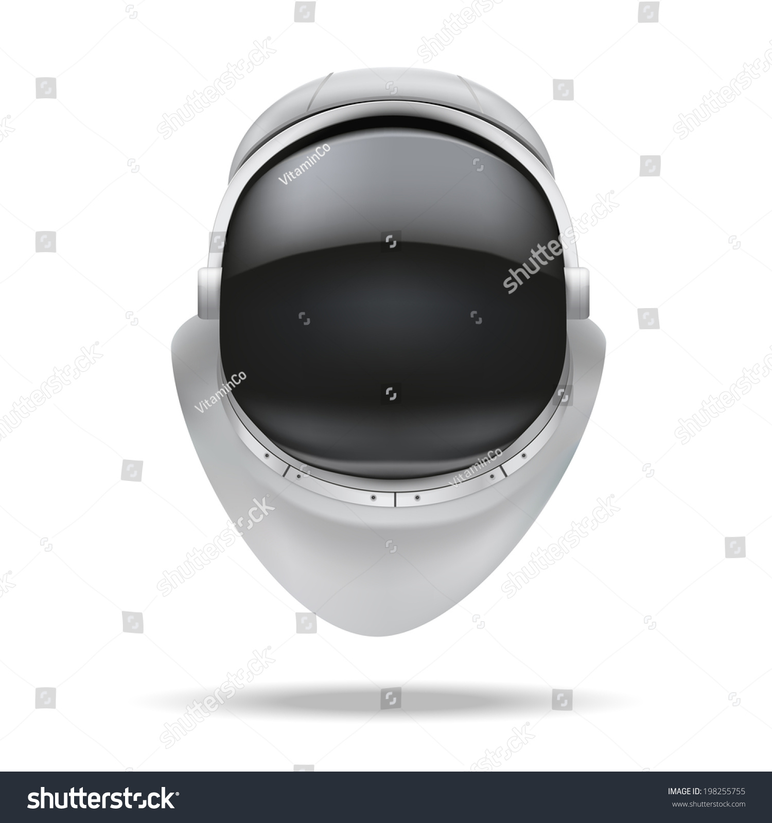 Astronaut helmet with big glass and reflection. - Royalty Free Stock ...