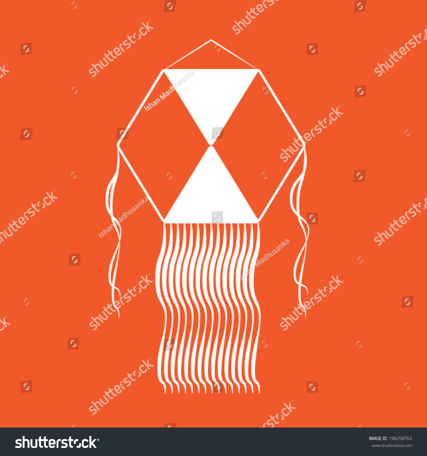 Buddhist Vesak Lantern Sri Lankan Vesak Royalty Free Stock Vector 198258764 Avopix Com