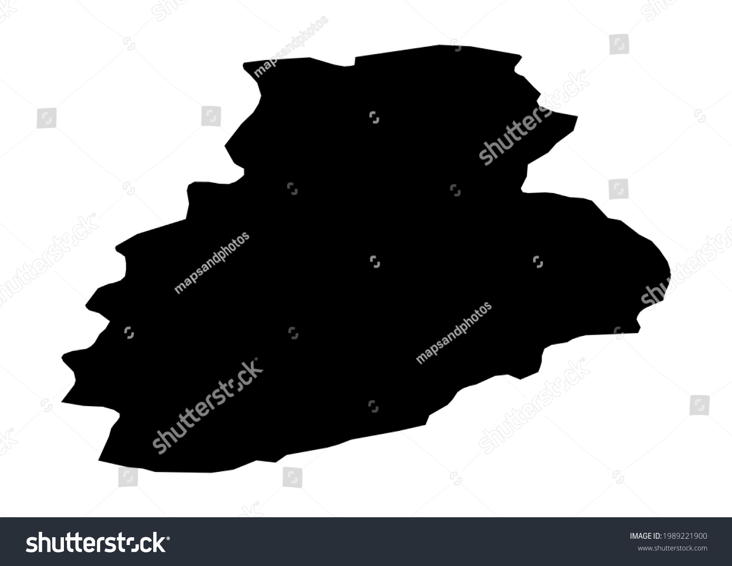 Fully editable, detailed vector map of Järva - Royalty Free Stock ...