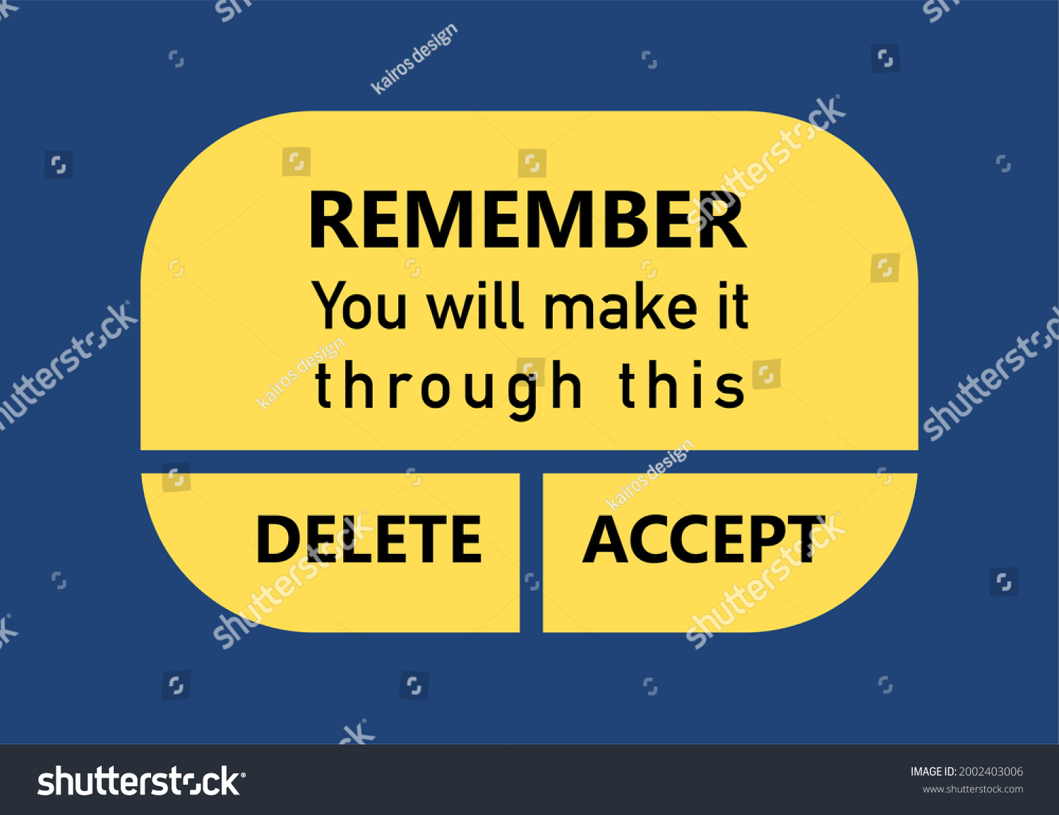 vector-quote-remember-you-will-make-it-through-royalty-free-stock