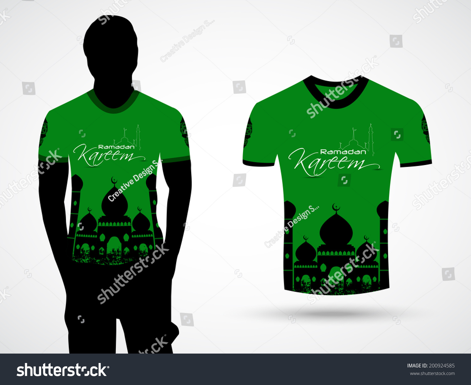 Download T Shirt Design For Muslim Community Festival Royalty Free Stock Vector 200924585 Avopix Com