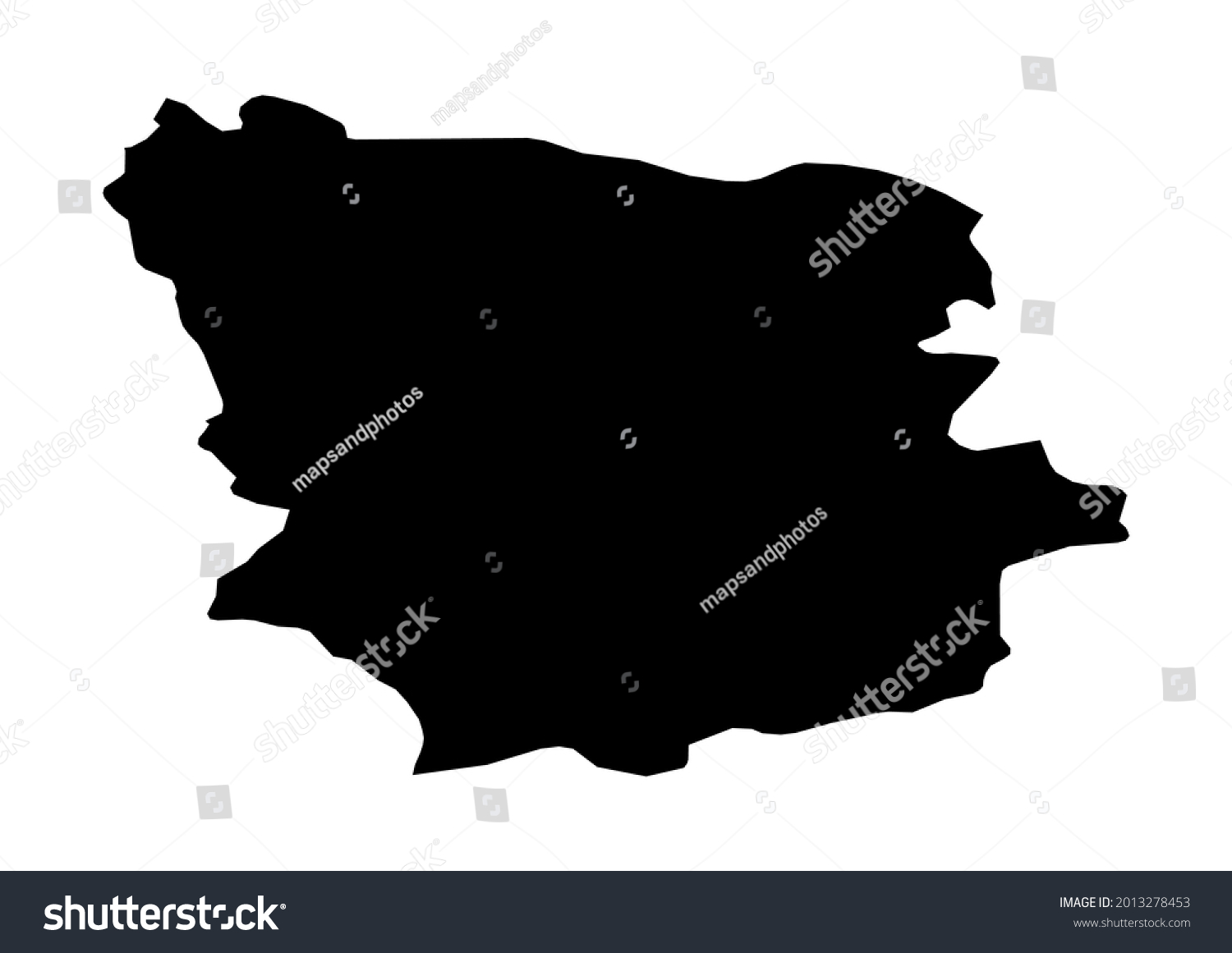 Fully Editable Detailed Vector Map Of Lääne-viru - Royalty Free Stock 