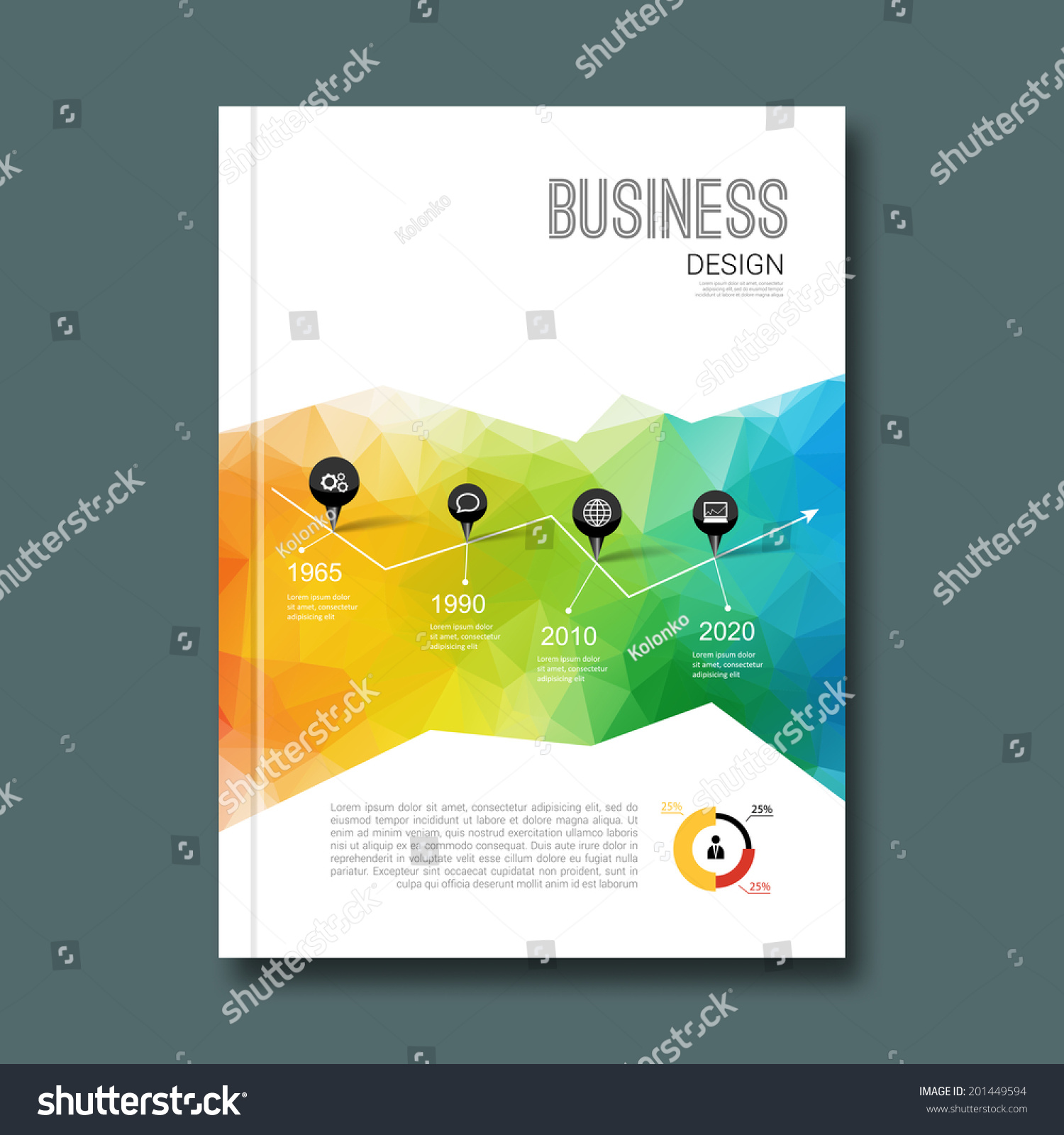 royalty free business design background cover book 201449594
