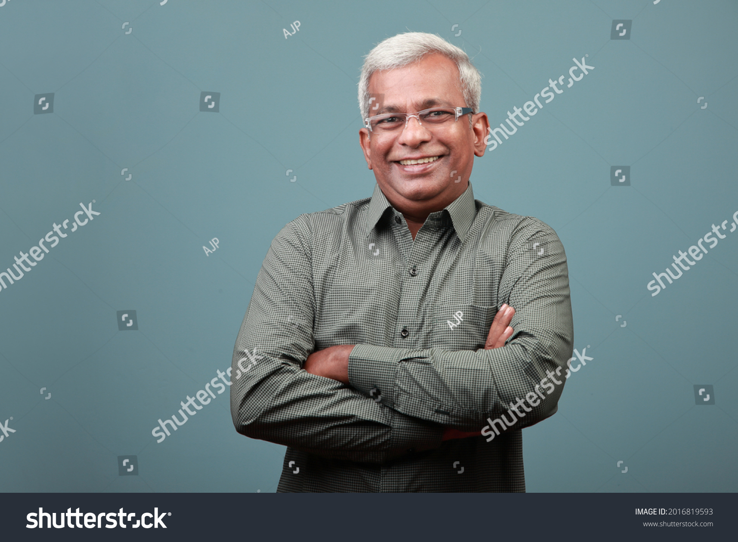 Portrait of a smiling man of Indian ethnicity  #2016819593