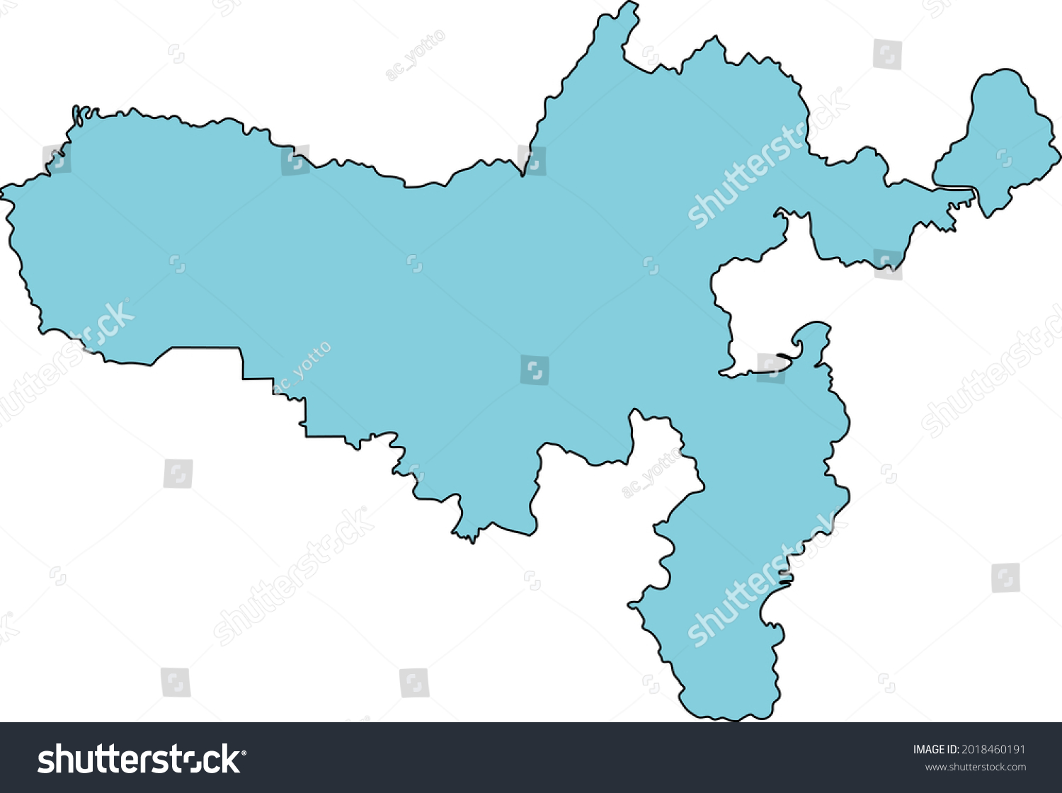 Map of Nara City, Nara Prefecture, Japan. - Royalty Free Stock Vector ...