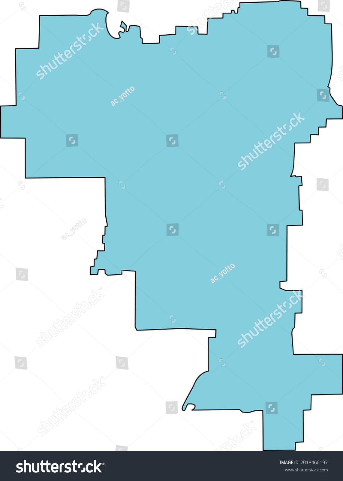 Map of Yamatotakada City, Nara Prefecture, Japan - Royalty Free Stock ...