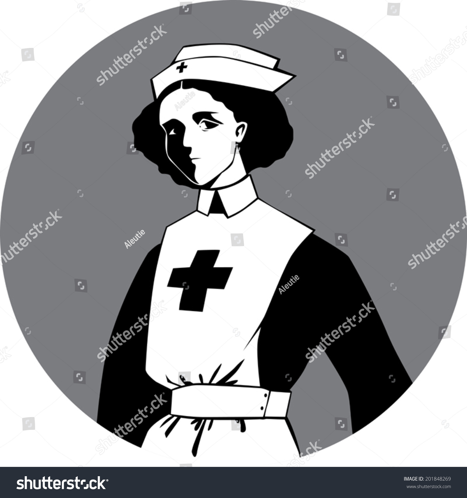 World War One Nurse Clip-art #201848269