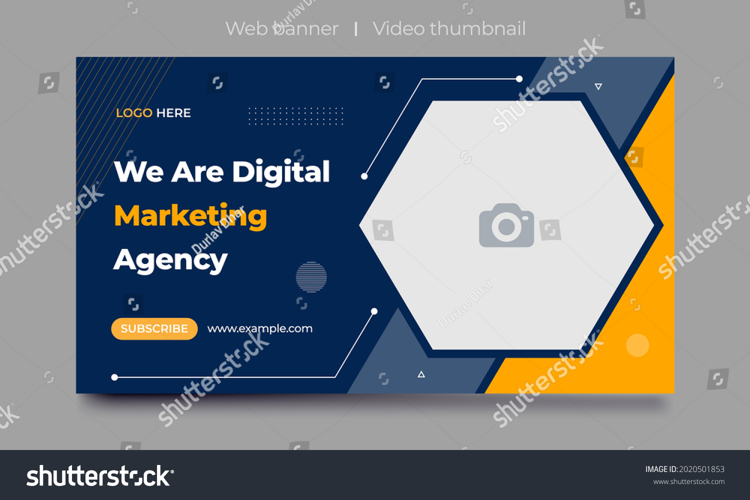 Fully Editable video thumbnail design for opening video tutorials. Customizable thumbnail for live workshop business and webinar. web banner template. Video cover photo for video services, internet #2020501853