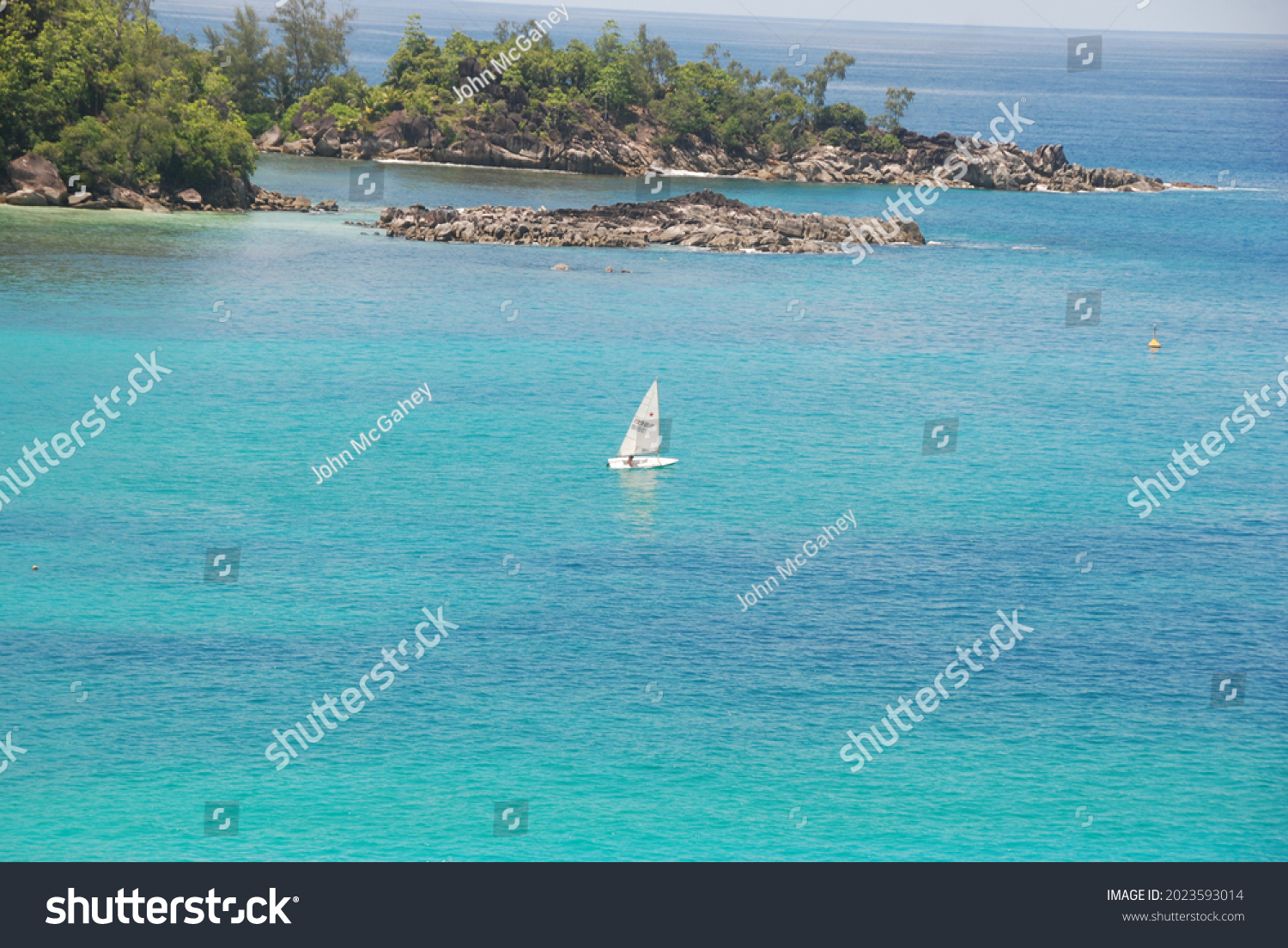 Beautiful scenes from Seychelles, an island in the Somali Sea, Indian Ocean, northeast of Madagascar and  east of Kenya.  #2023593014