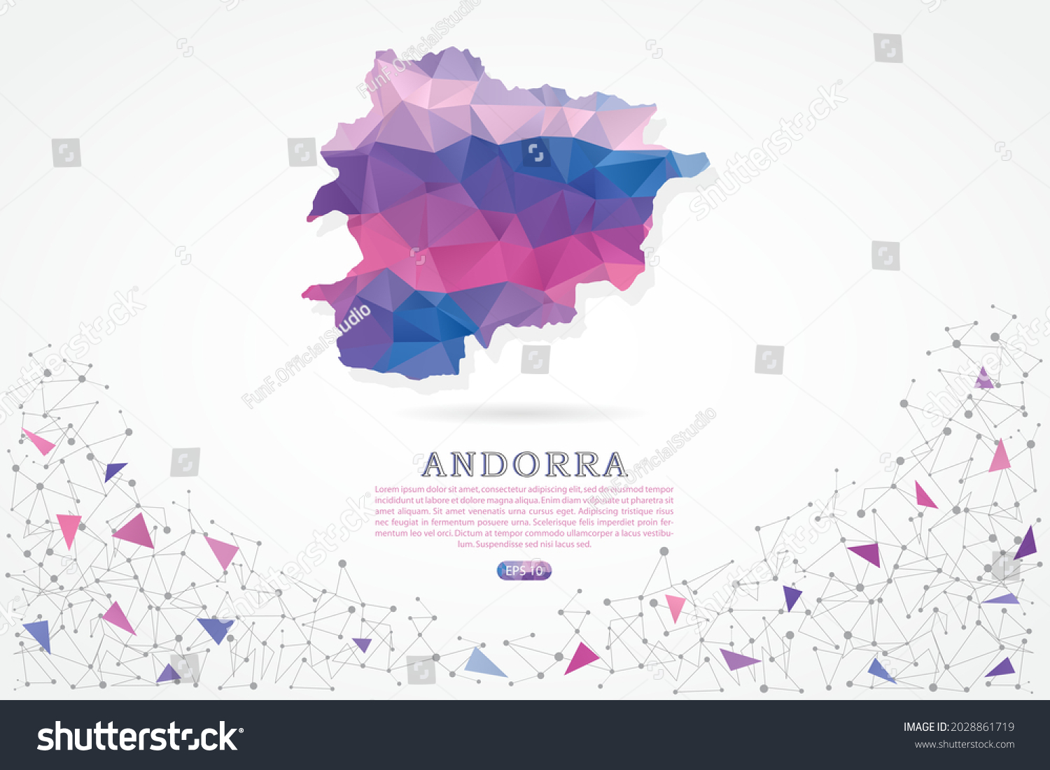 Andorra Map World Map International Vector Royalty Free Stock   Avopix 2028861719 