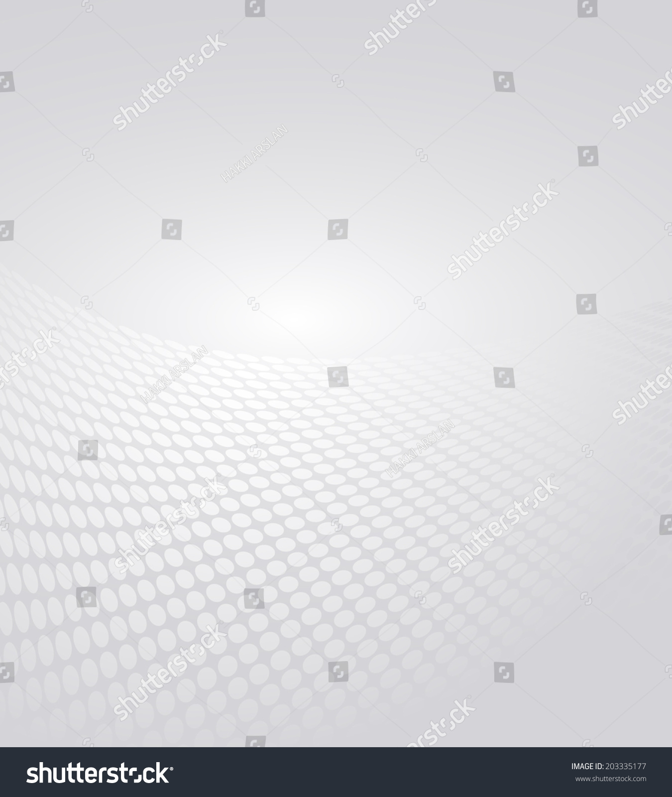 Abstract dotted halftone background, brochure edge layout. #203335177