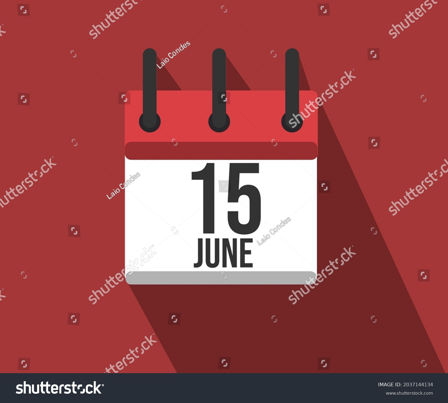 Vector illustration of calendar icon Simple Royalty Free Stock