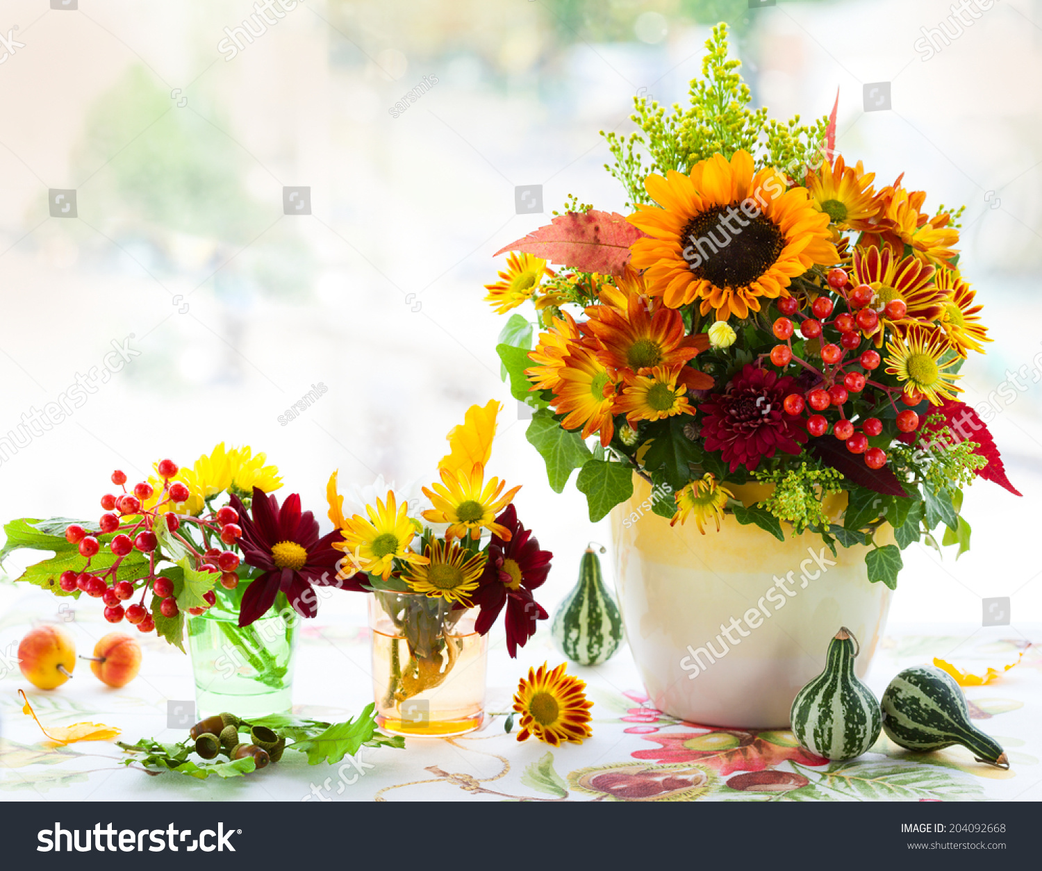 Autumnal flowers #204092668