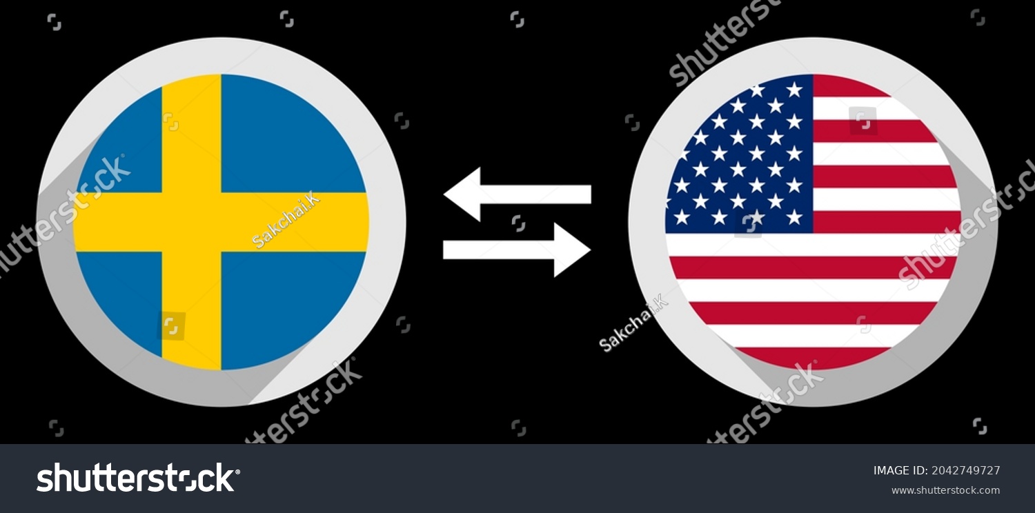 round-icons-with-sweden-and-united-states-flags-royalty-free-stock