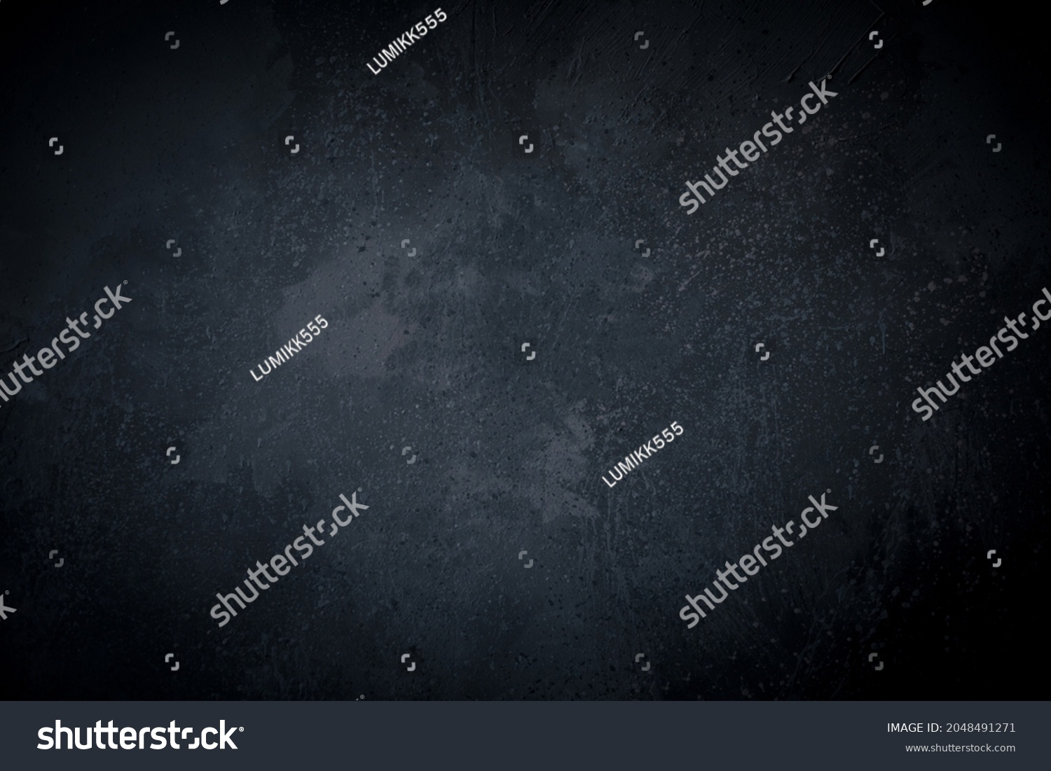 Abstract grunge black Background, Texture. Gloomy dirty old empty concrete wall. Textured rough dark Surface. Vintage Web banner or Wallpaper With Copy Space #2048491271