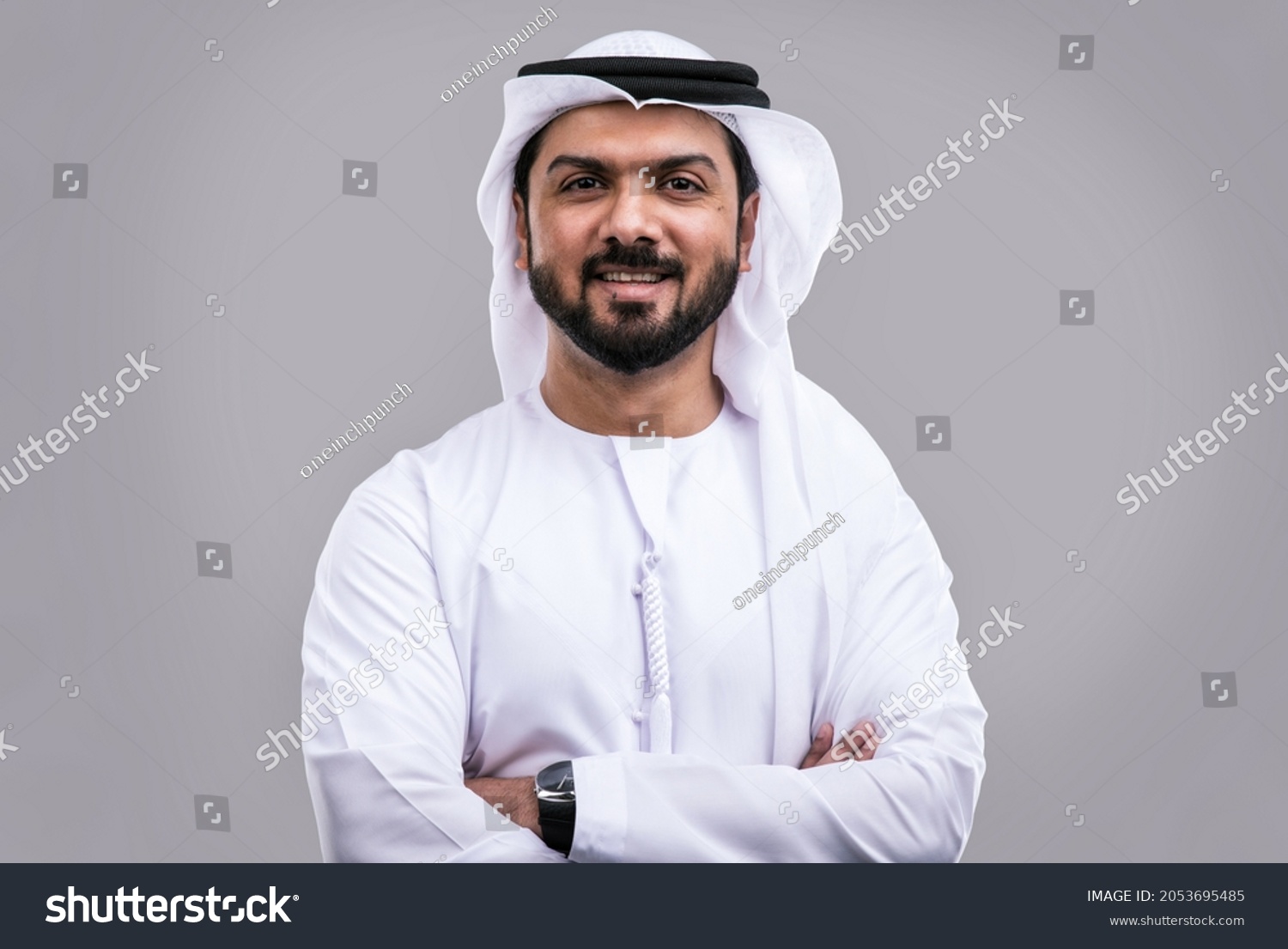 Arabic handsome man studio portraits #2053695485