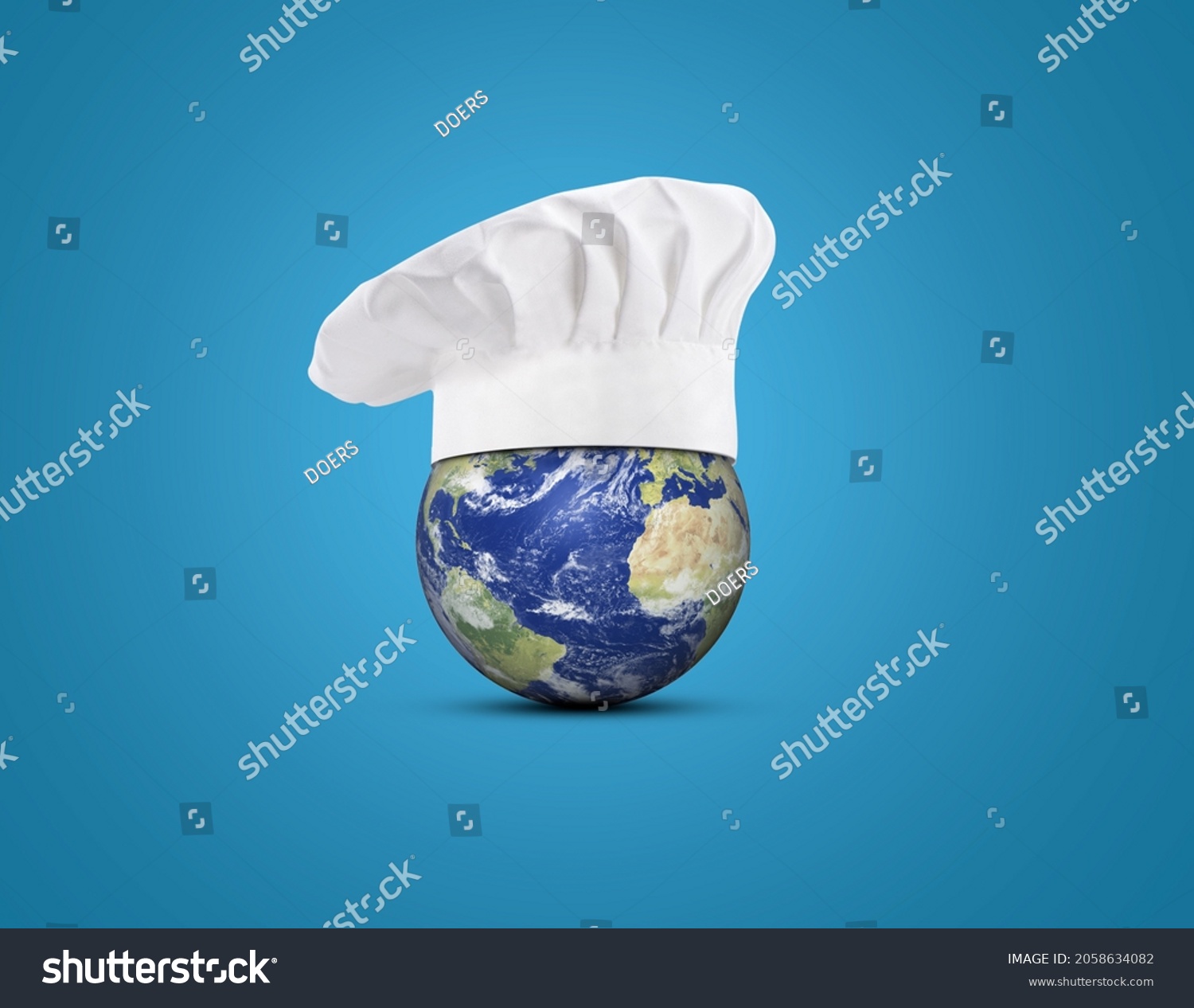 International Chefs Day concept background. October 20, Holiday concept. Food day concept colorful background, banner, ad, card and poster. #2058634082