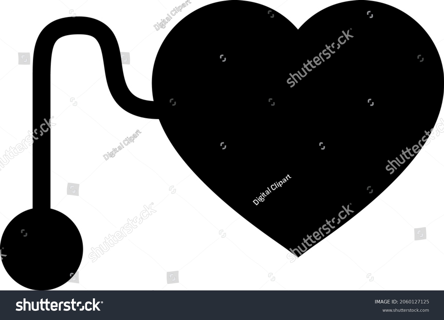Pacemaker vector illustration. A flat - Royalty Free Stock Vector ...