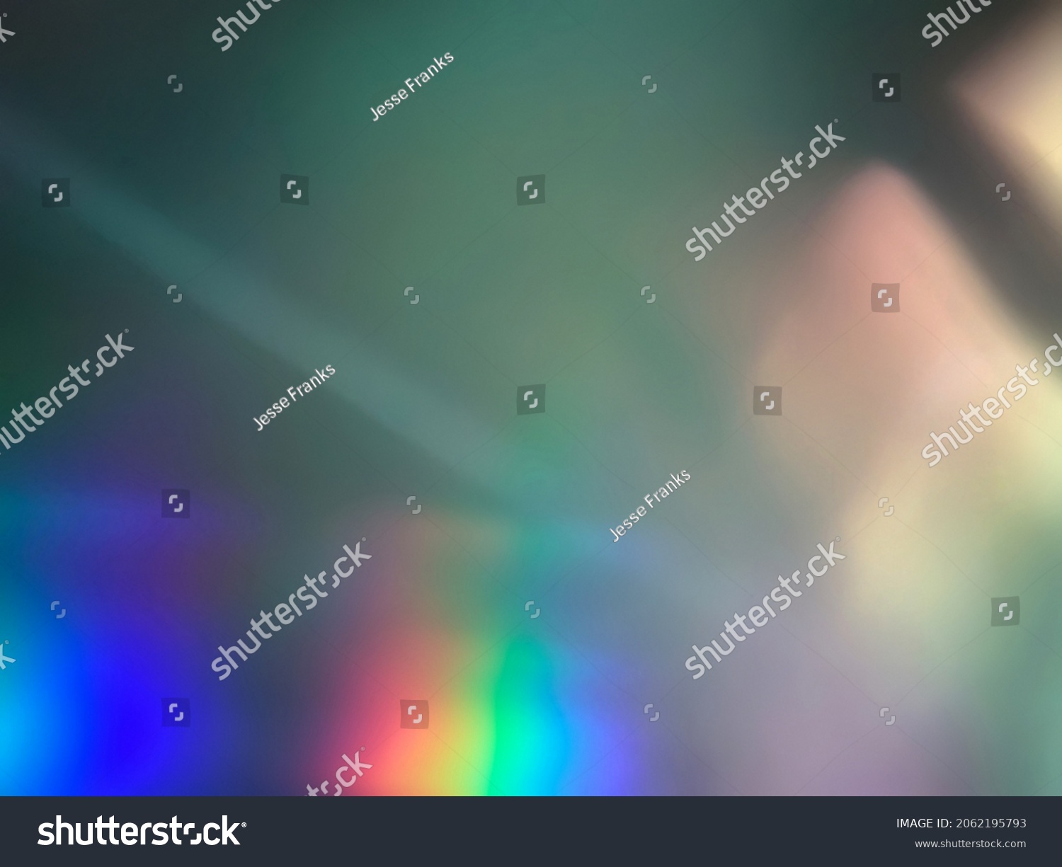 Soft color streaks and rainbow light glares around the edge for overlay of background #2062195793