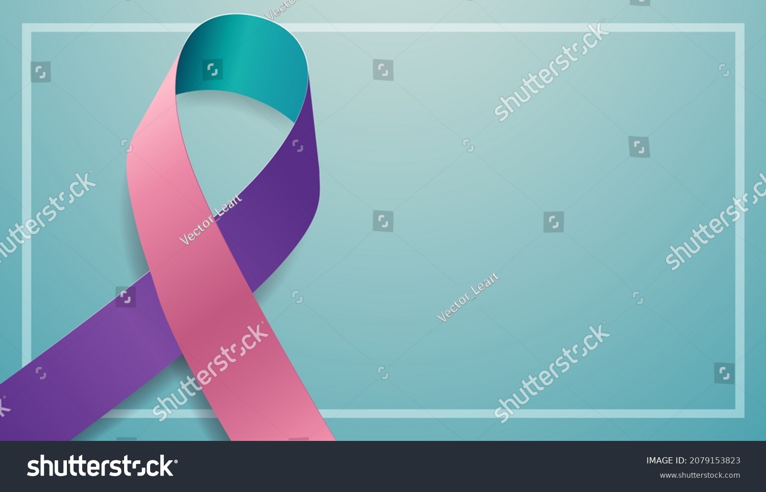 Thyroid awareness month concept. Banner with - Royalty Free Stock ...