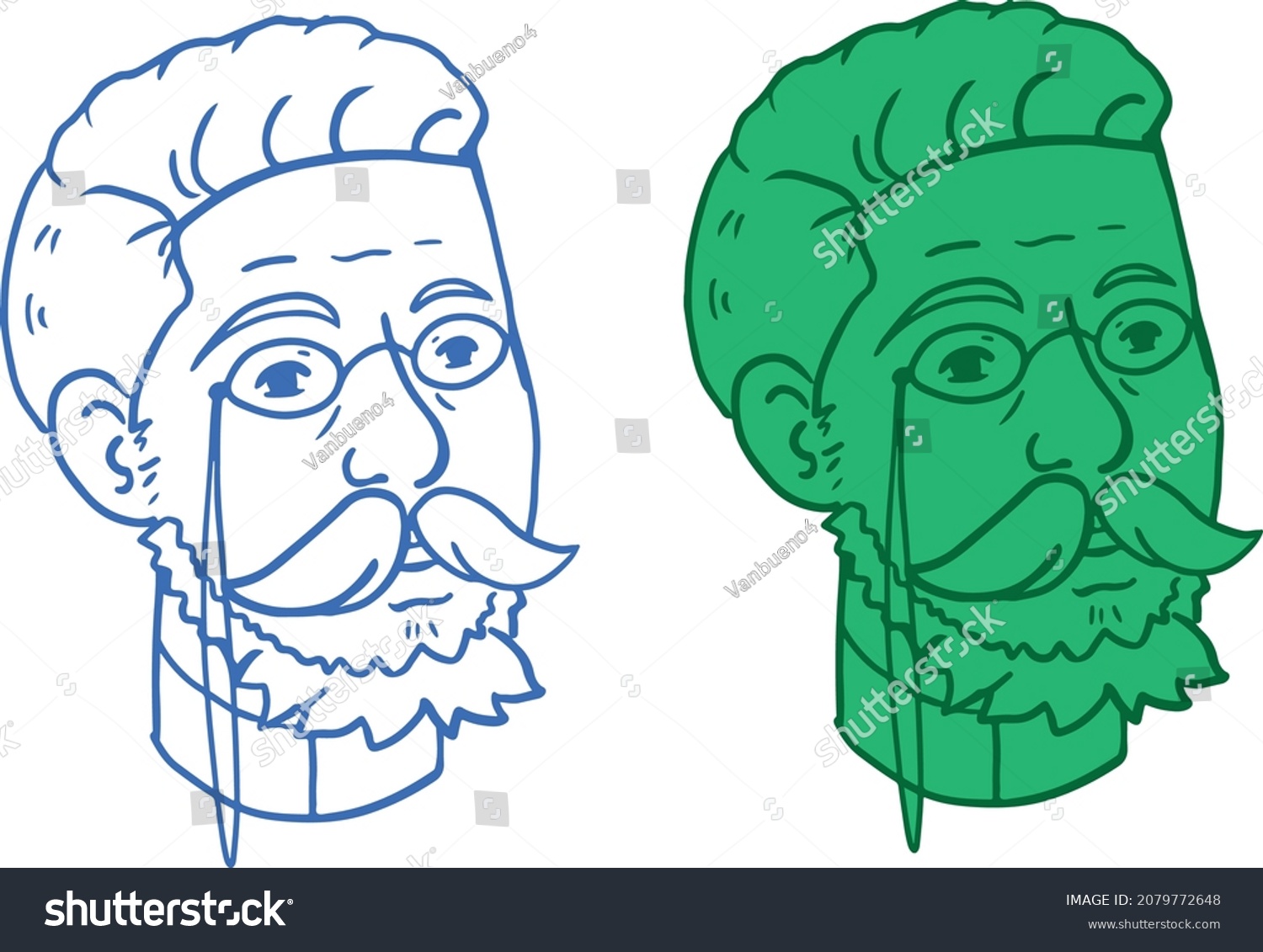 machado de assis writer brazilian vector face - Royalty Free Stock ...