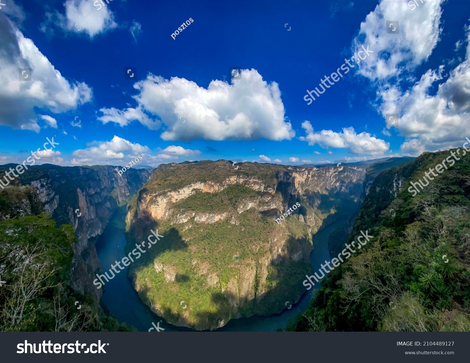 Sumidero canyon in Chipas, Mexico #2104489127