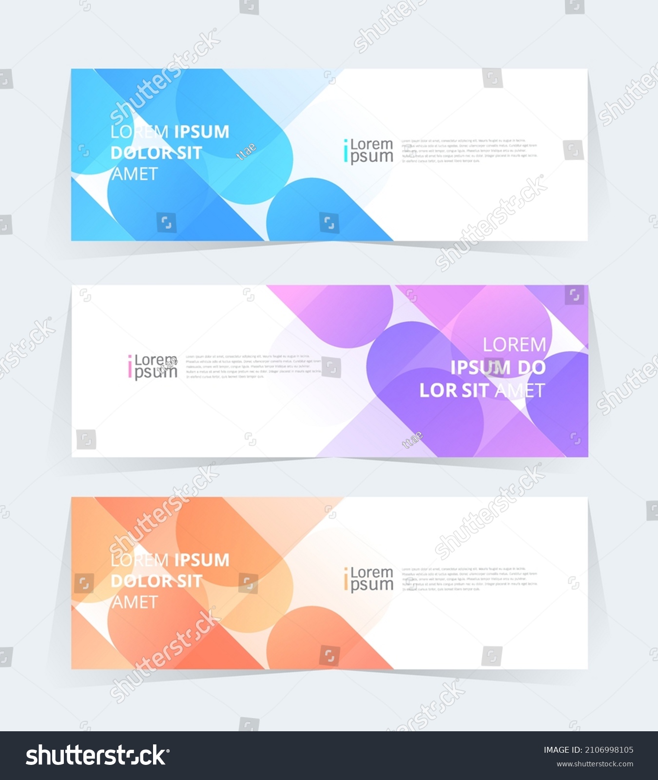 Vector abstract graphic design Banner Pattern background template. #2106998105