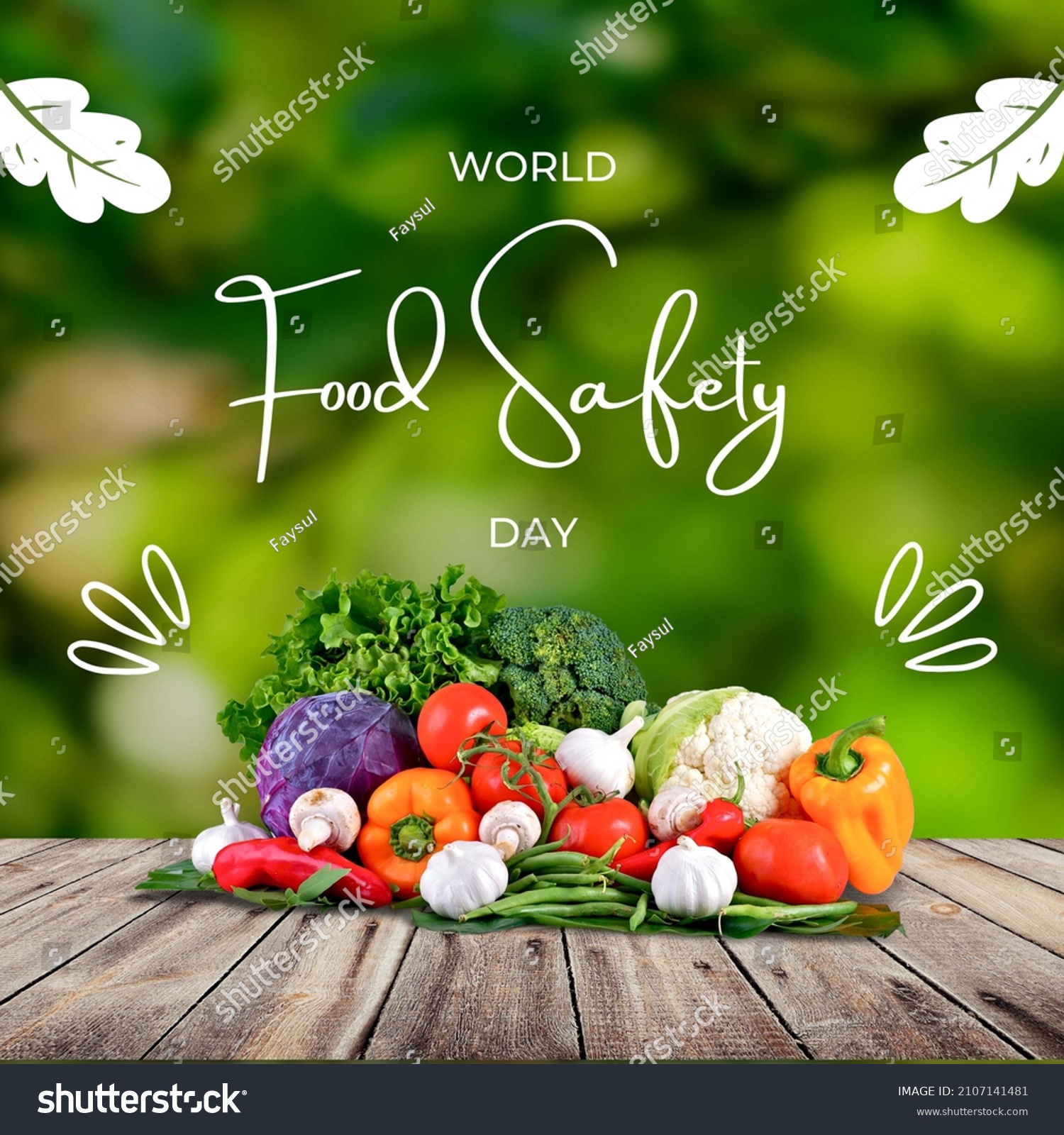 World Food Safety Day Poster #2107141481