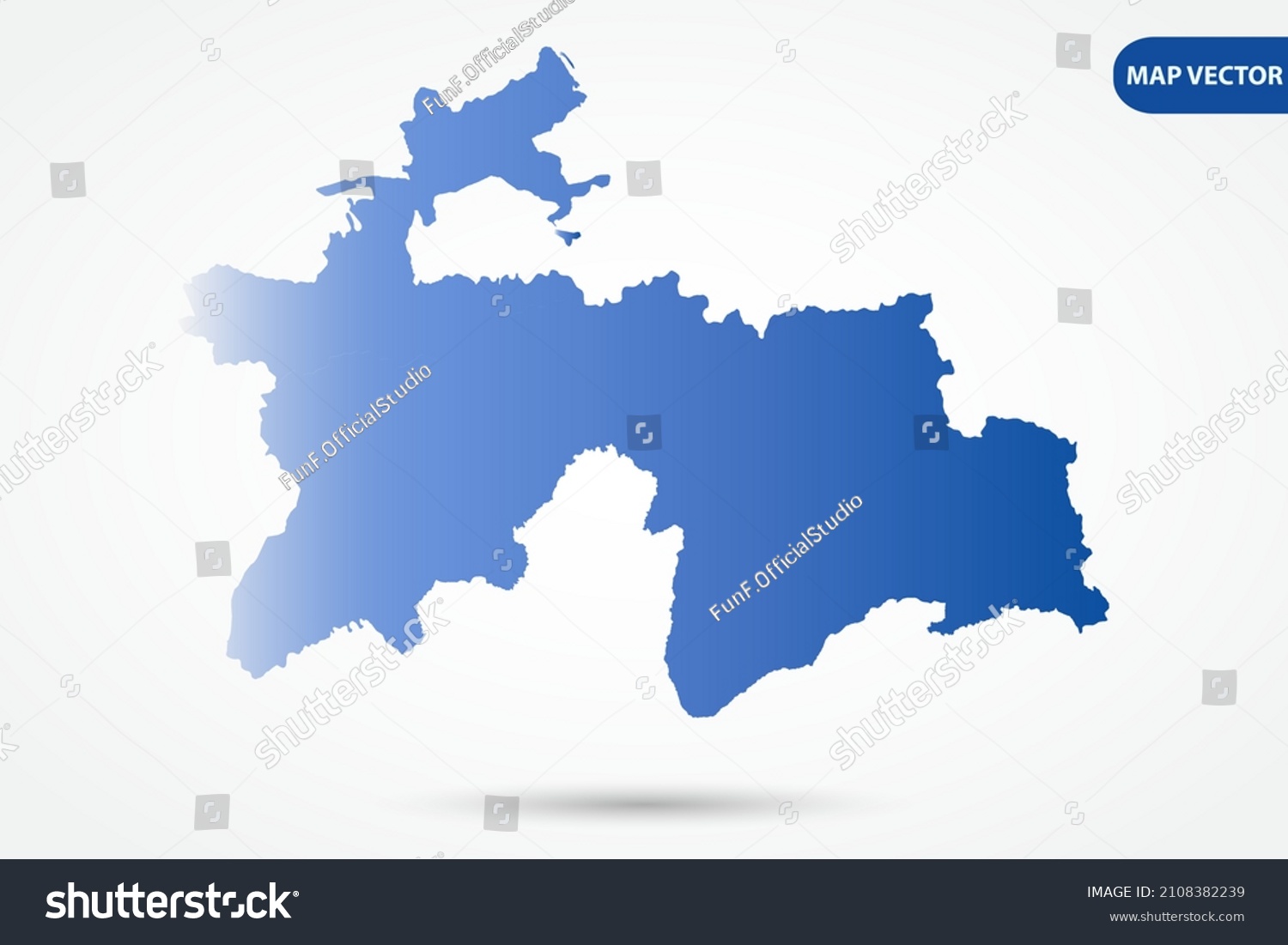 Tajikistan Map World Map International Vector Royalty Free Stock   Avopix 2108382239 