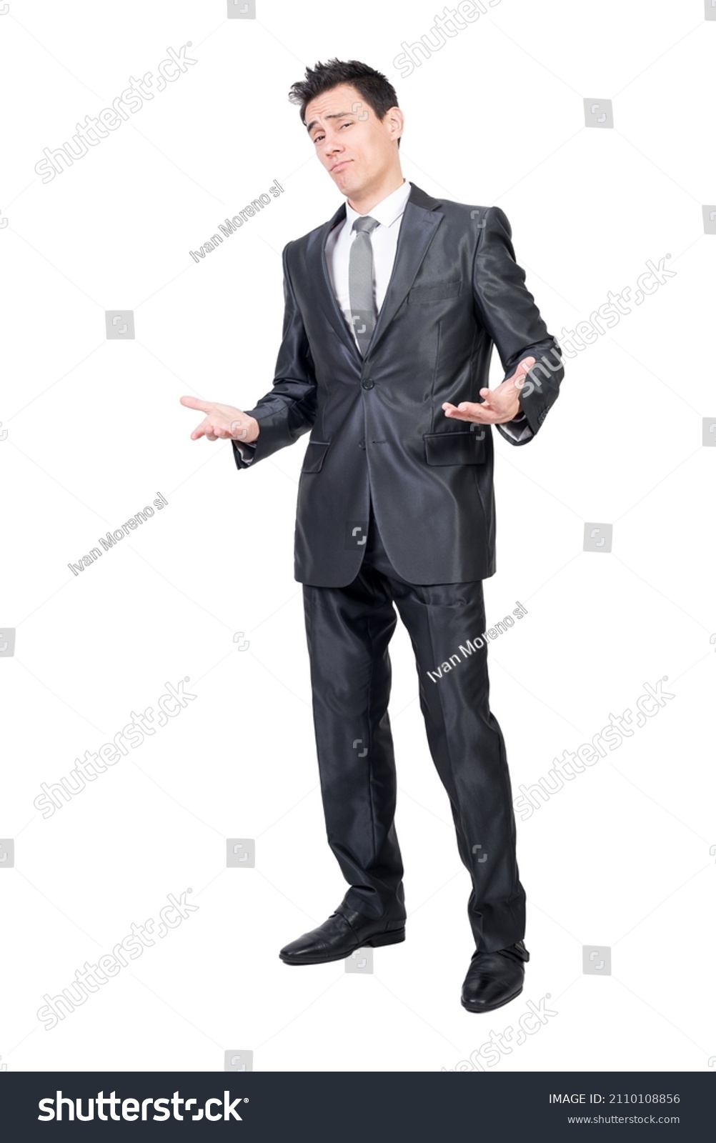 Seductive man in elegant suit #2110108856
