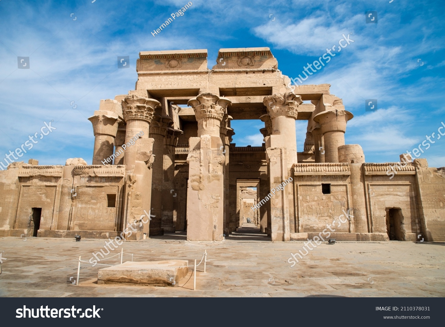 	
Temple of Sobek and Haroeris, Kom Ombo, Egypt, North Africa	
 #2110378031