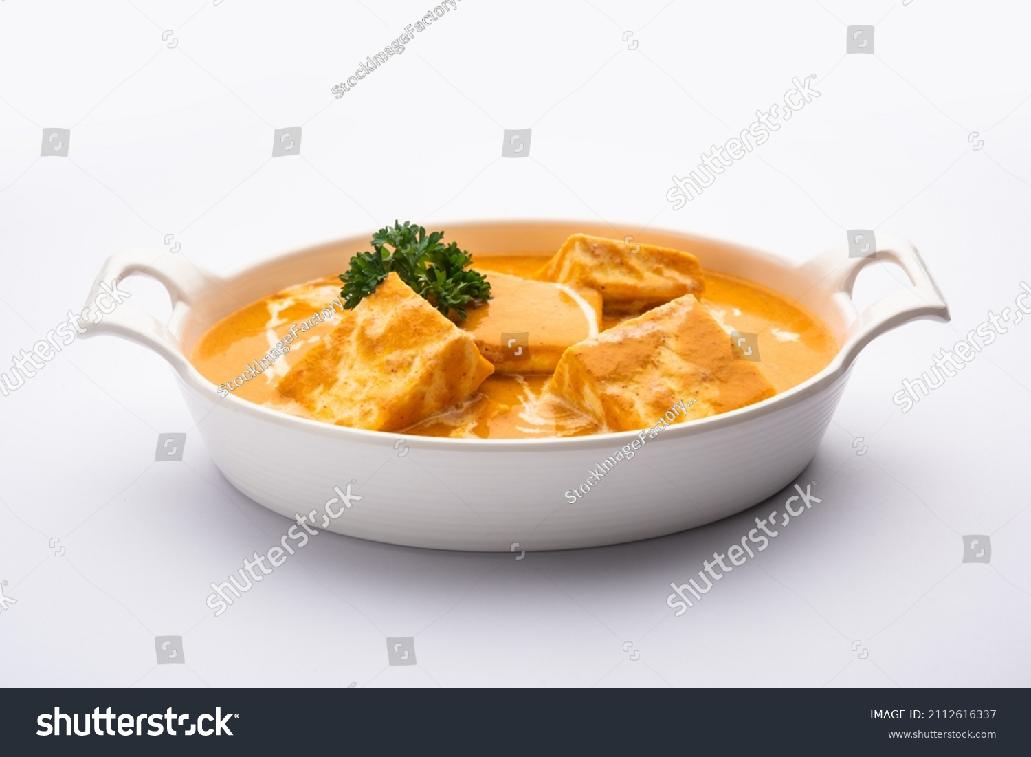 Paneer Butter Masala or Cheese Cottage Curry  #2112616337