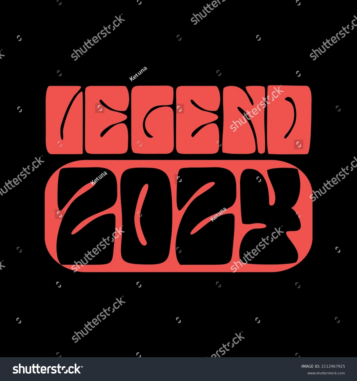 Legend 2024 Ready To Print Birthday Vector Royalty Free Stock   Avopix 2112967925 