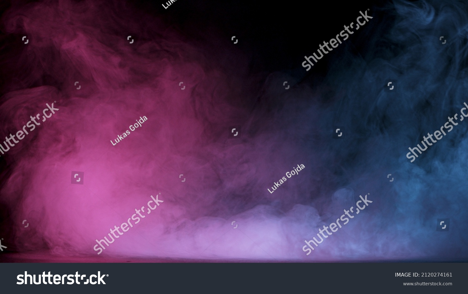 Atmospheric smoke, abstract color background, close-up. #2120274161