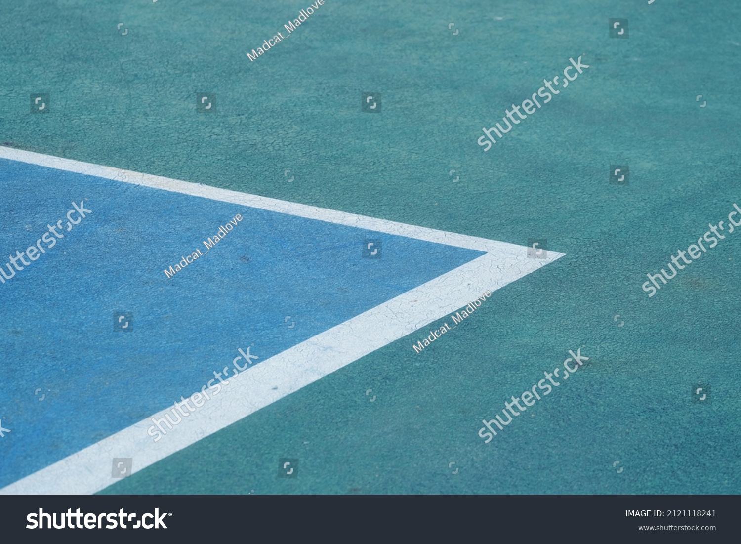 white line on tennis court, sport and recreation wallpaper background, relaxation and lifestyle, minimalism texture concept #2121118241