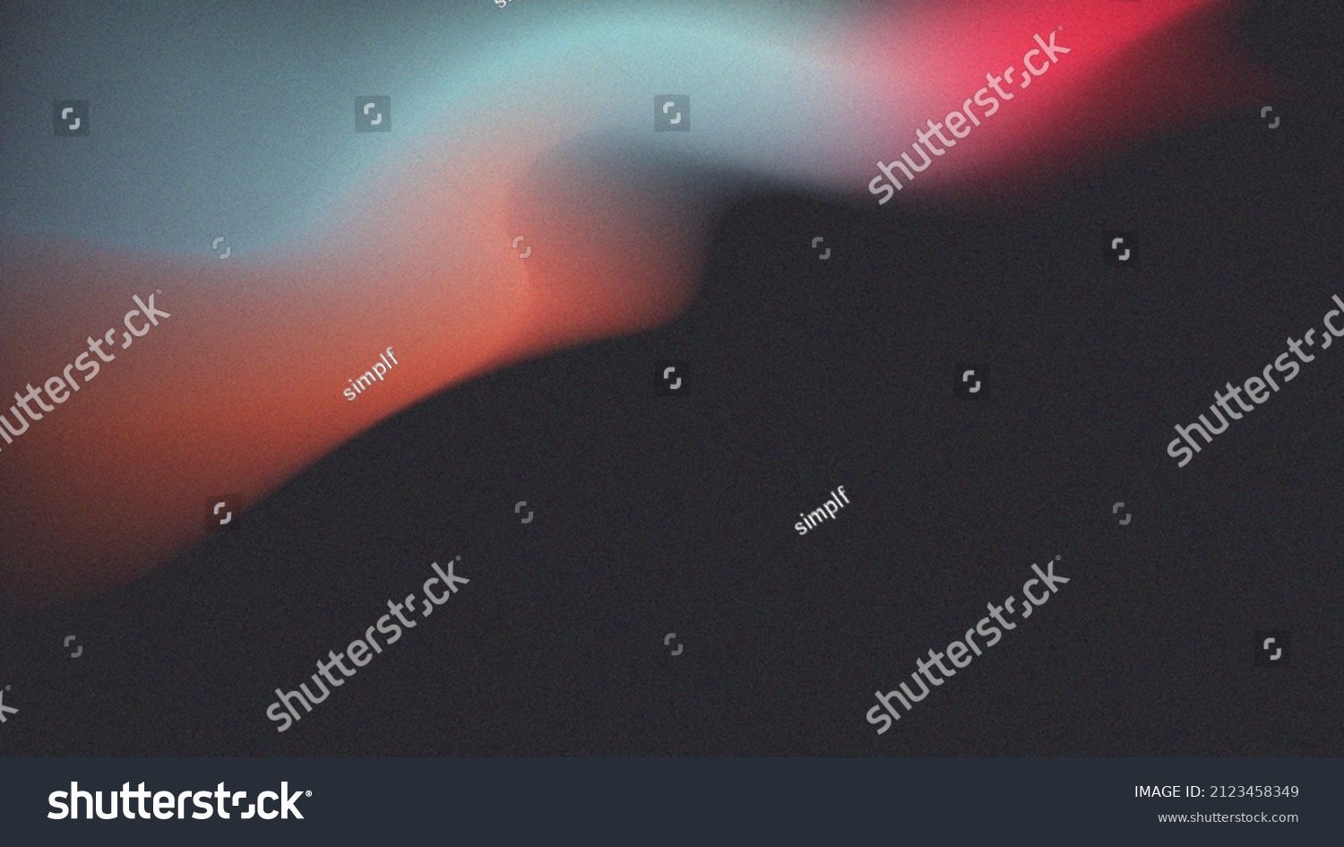 Abstract color gradient, modern blurred background and film grain texture, template with an elegant design concept, minimal style composition, Trendy Gradient grainy texture for your graphic design. #2123458349
