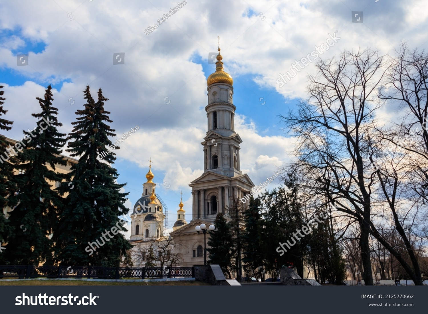 Assumption or Dormition Cathedral in Kharkov, Ukraine #2125770662