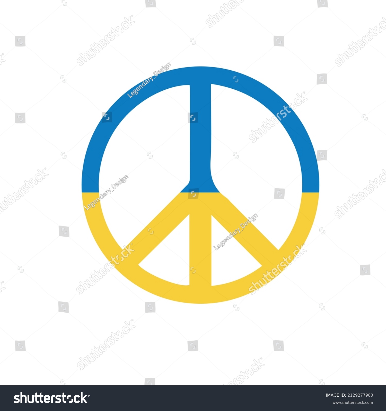 Ukraine peace symbols. Stay with ukraine #2129277983
