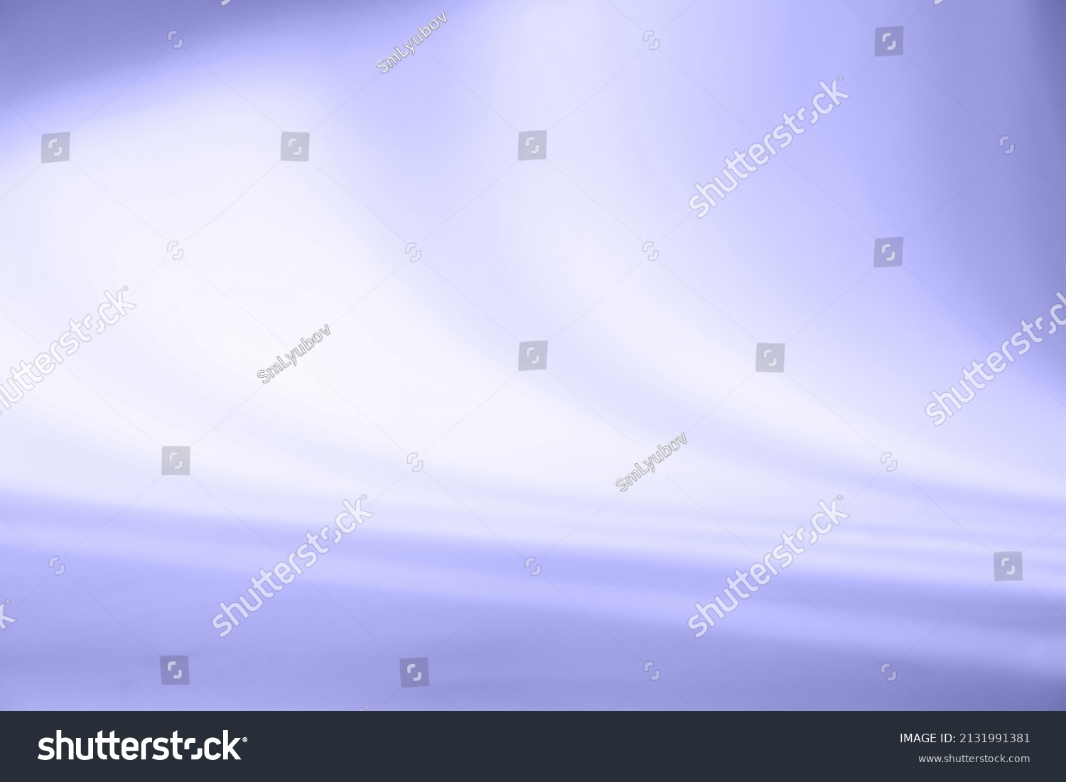 Abstract purple studio background for product presentation. Empty room with shadows of window. Display product with blurred backdrop. #2131991381