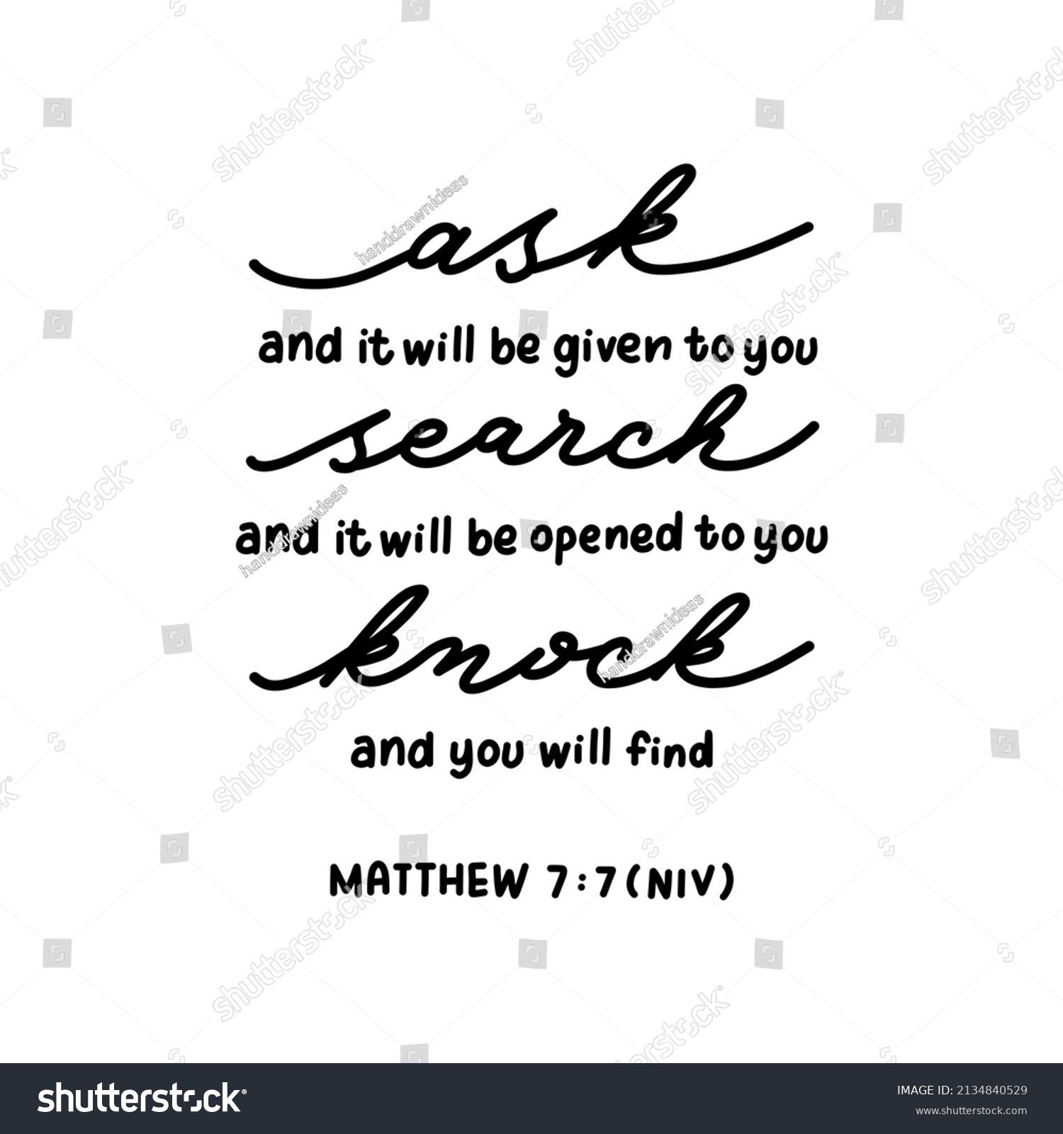 matthew-bible-verse-lettering-matthew-7-bible-royalty-free-stock