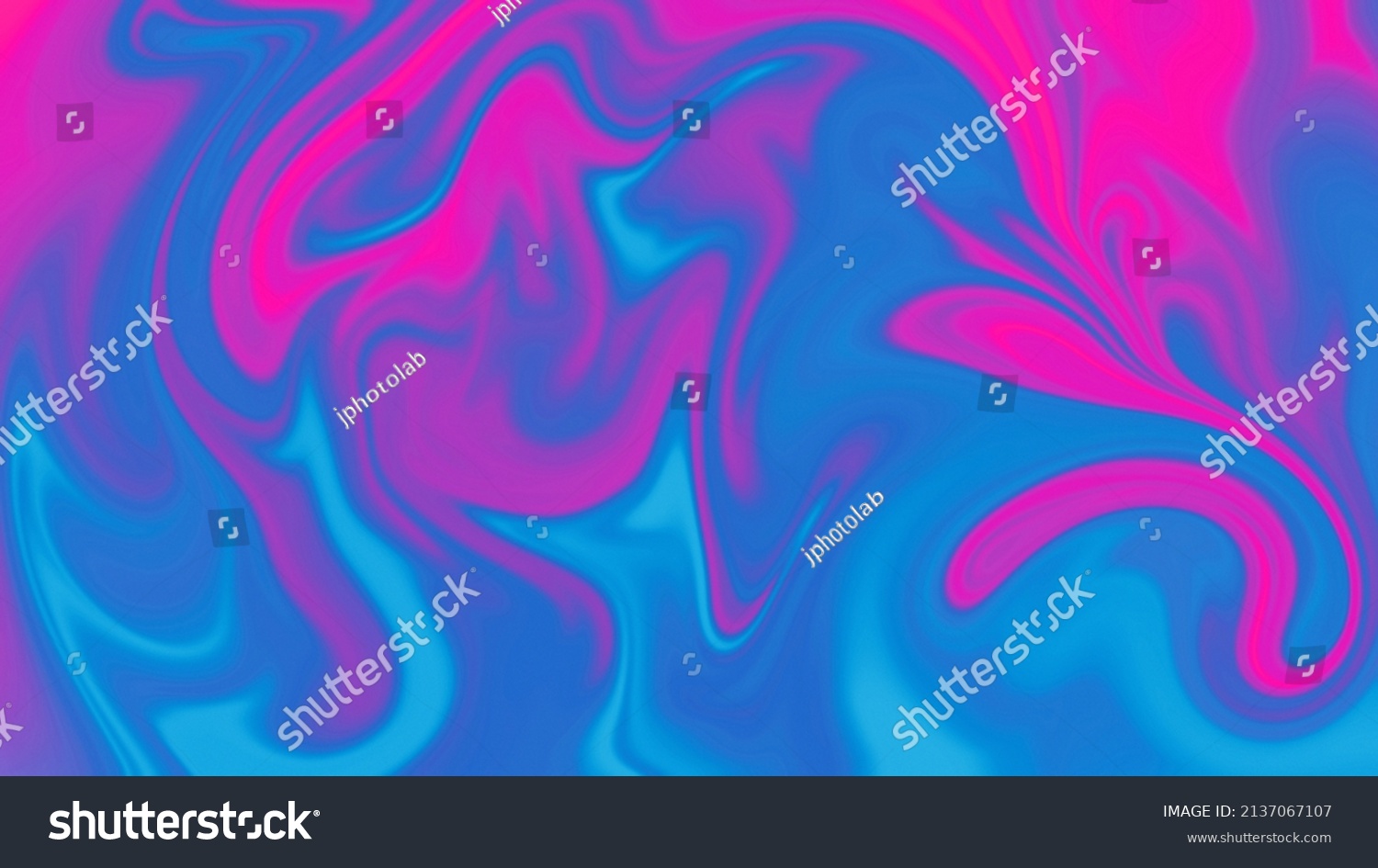 Magenta, blue, teal gradient colourful abstract swirl #2137067107