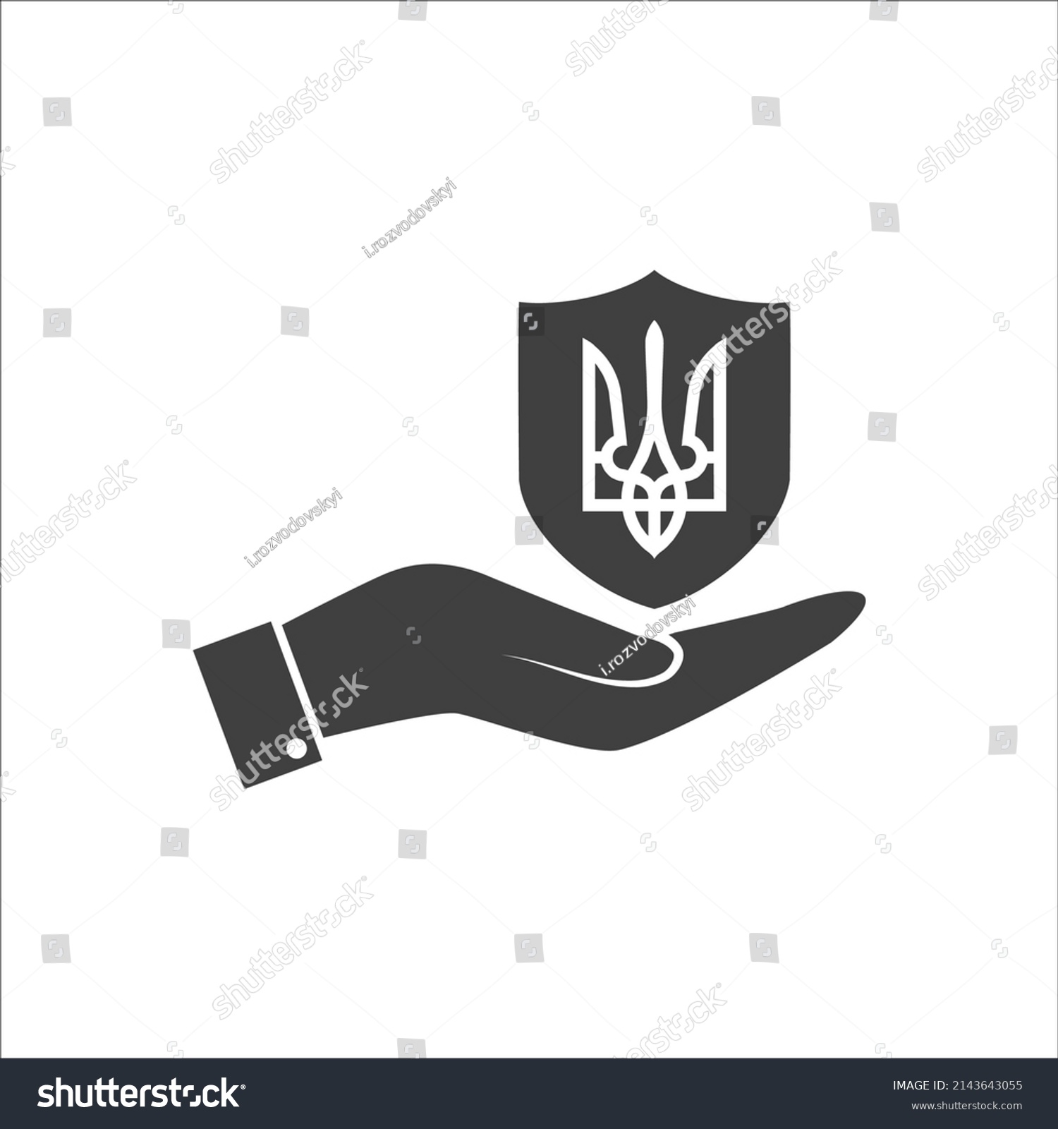 Ukraine Coat Of Arms, Seal, State Emblem - Royalty Free Stock Vector ...