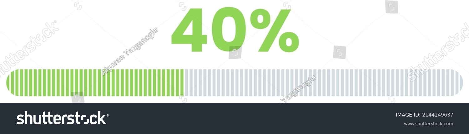 40 Loading 40 Progress Bar Infographics Royalty Free Stock Vector 