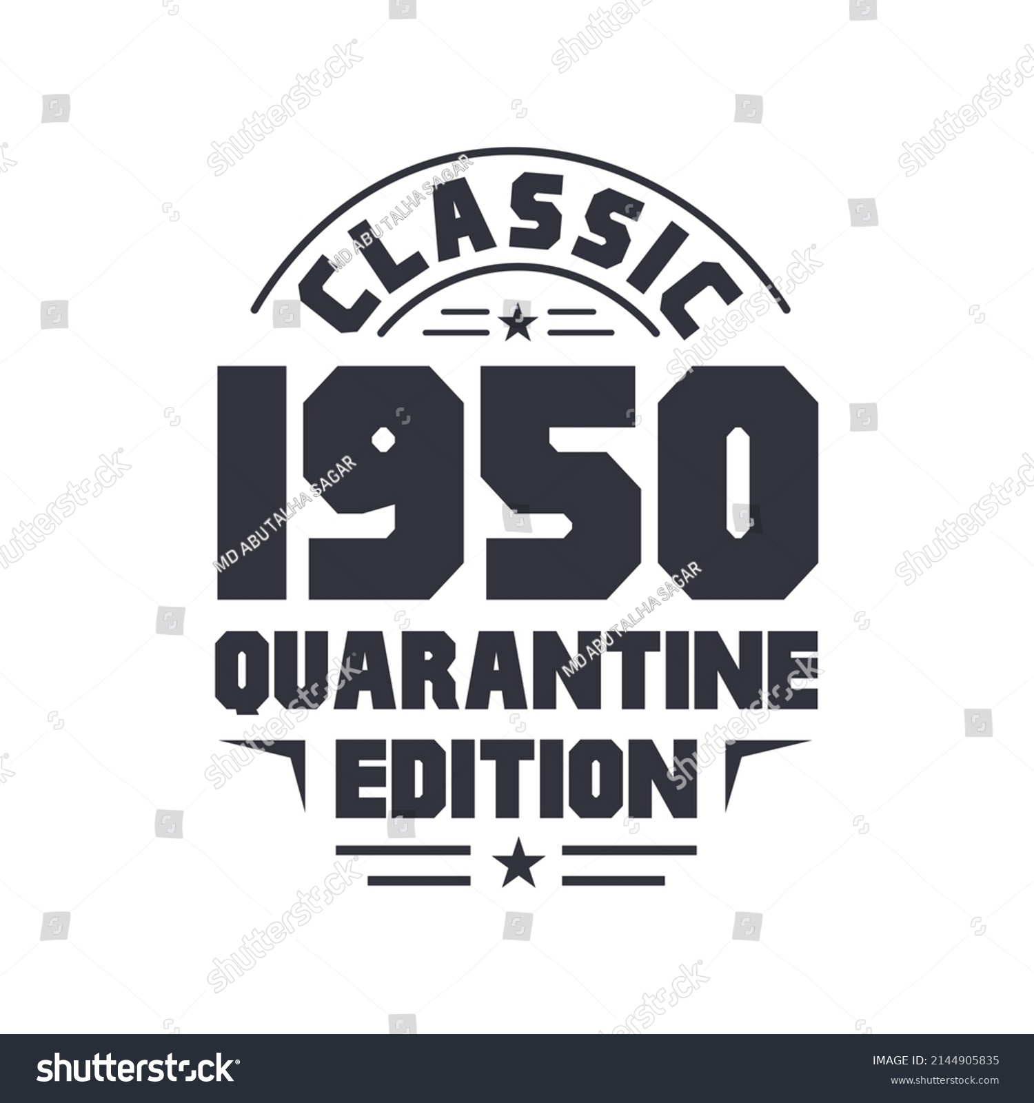 Born in 1950 Vintage Retro Birthday, Classic - Royalty Free Stock ...